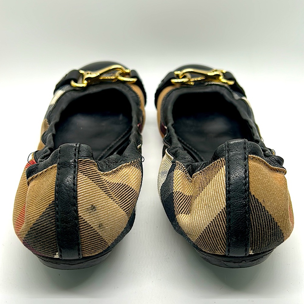 Burberry Authentic Classic Pattern Ballet Slip On… - image 5